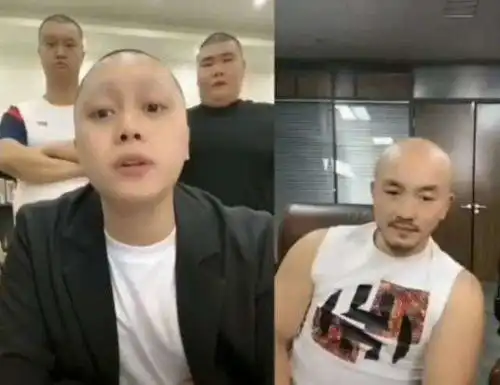 一龙暴揍千万粉丝主播刘二狗妻子台下痛哭不止曾经的金腰带只打网红
