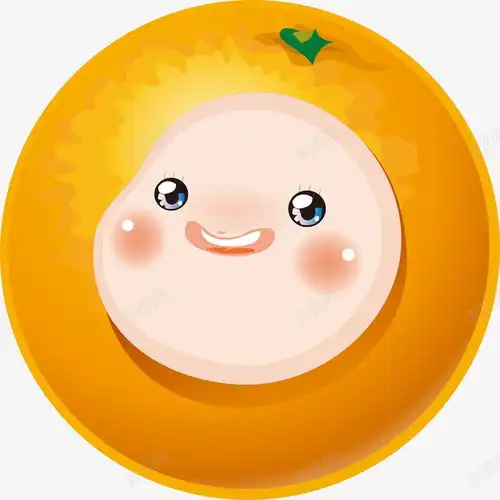 卡通创意水果可爱娃娃脸橙子设计图片免费下载页面网页平面电商创意素材超市素材