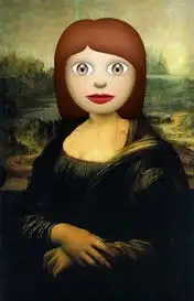 当手机表情与名画合体
