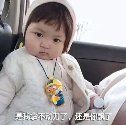 可爱又沙雕的萌娃表情包