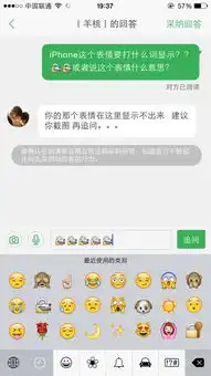 iphone这个表情要打什么词显示..或者说这个表情什么意思
