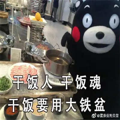 精选干饭人可爱的表情包合集吃饭不积极长大没出息