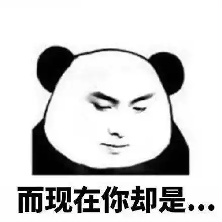 熊猫头表情包依旧被困单身牢笼
