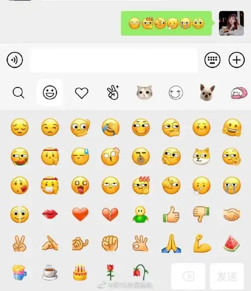 热搜第一微信又添6个新表情,哪个是你的菜
