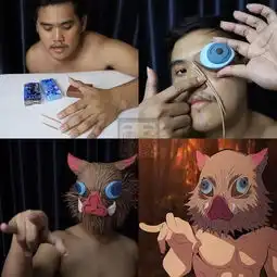 脑洞大开泰国低成本cosplay小哥近期作品集合
