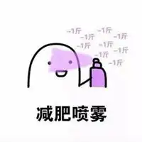 暴富喷雾系列表情包微信头像图片大全
