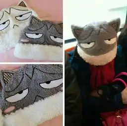 忧郁猫帽子怨念表情无法抵挡