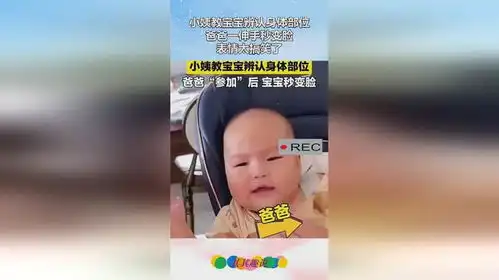 小姨教宝宝辨认身体部位,爸爸一伸手秒变脸,表情太搞笑了
