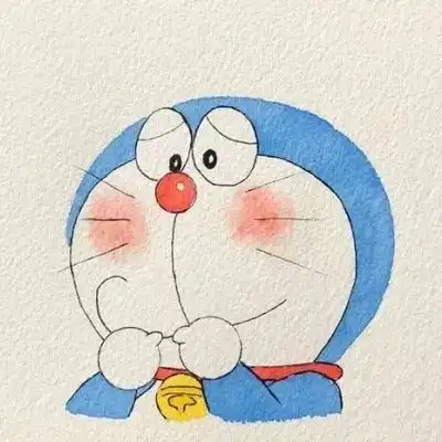 多啦a梦头像,我也想拥有一个多啦a梦,伴我同行

