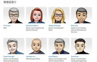 世界表情日苹果官网高管头像换成memoji
