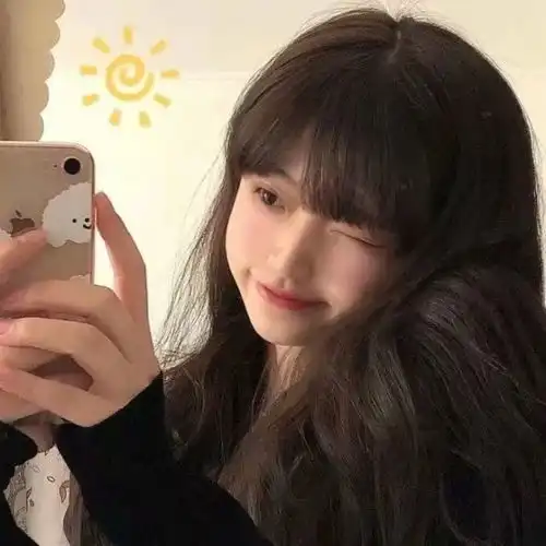 温柔女生头像神明给我难熬的日子里,唯一的甜头就是你
