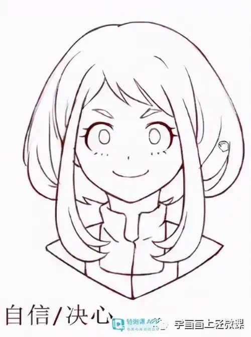 漫画表情不会画动漫人物二次元表情画法
