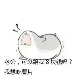 跟老公要钱的套路表情包老公,可以给我1块钱吗我想买小布丁
