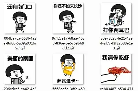 抖音萨瓦迪卡你还不如来长沙表情包大全
