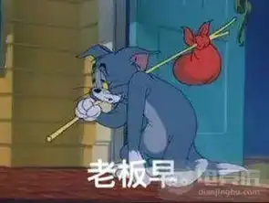 汤姆猫今天也是元气满满的一天
