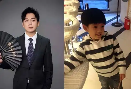 董洁儿子遗传父母优点长得帅,网友心疼潘粤明难见儿子只能当看客