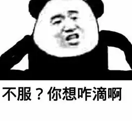 关于这波斗图你不服不行
