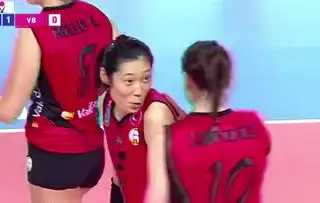 朱婷空砍20分无力救主贡献夸张表情包
