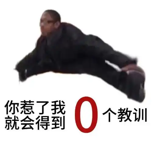 注意了惹怒我的后果就是...表情包合集
