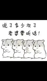 求小仓鼠hamham的表情包老公老婆,小娘子,夫君君系列的

