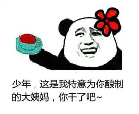 立白大大女流氓表情包
