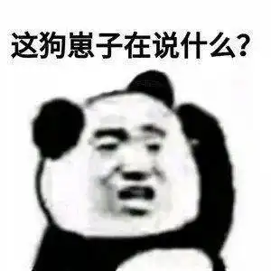 熊猫头表情包i都是同行讲什么素质
