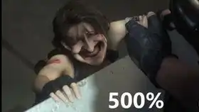 500倍表情数的生化危机3重制版
