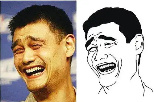表情nba巨星的经典表情包姚明笑哭,乔丹流泪,尼克杨黑人问号脸手机新浪网表情
