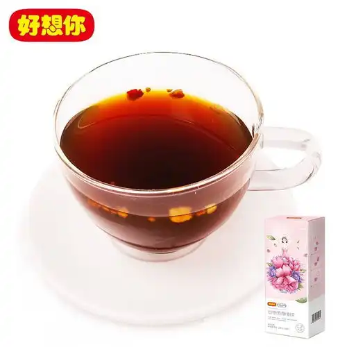 大姨妈期间吃的零食来了喝什么调理缓解疼痛痛经红糖黑糖姜茶
