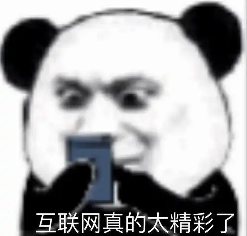 看起来不太聪明的熊猫头表情包
