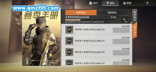 和平精英赛季任务完成后能得多少积分
