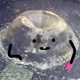 爆笑gif图不管什么东西,加上表情瞬间变小精灵
