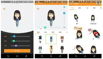 3秒生成你的卡通模样,在聊天中尽情展现不一样的表情君
