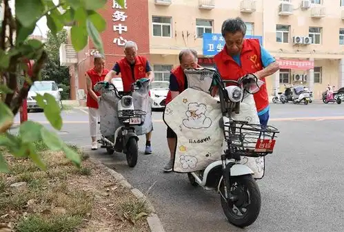 洛阳这个社区积极开展以老助老志愿服务
