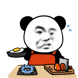 熊猫头表情包i我错在这辈子太穷了

