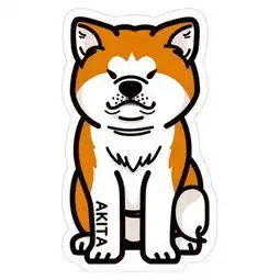 求秋田犬高清卡通壁纸,谢谢
