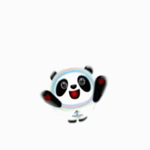 全网顶流出没佛山版冰墩墩,爱了
