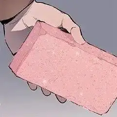 表情包女生不能轻易打人的,宝贝没事你用粉色的砖头
