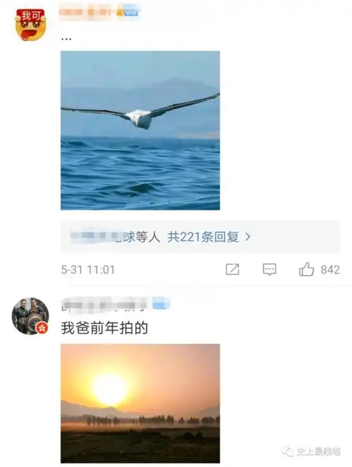 爸爸统一全国的微信头像哈哈哈评论区过于真实

