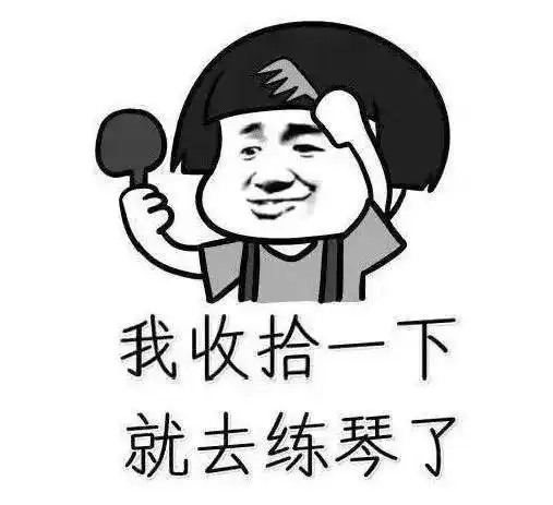 青岛琴行音乐表情包爆笑来袭对方不想练琴,并向你扔了个表情包

