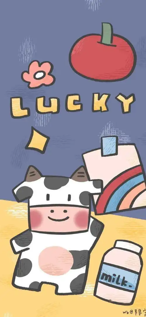 壁纸丨我和你比起来,真是小可爱见大可爱
