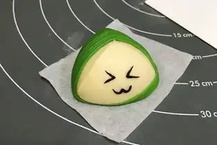 粽子表情包馒头的做法

