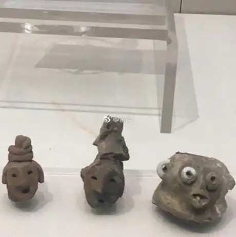 智障文物表情包,一个比一个骚
