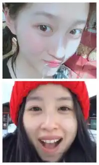 奶茶妹妹关晓彤一起晒素颜,谁是心机鬼,一眼看穿
