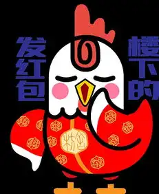 2017鸡年表情图示设计
