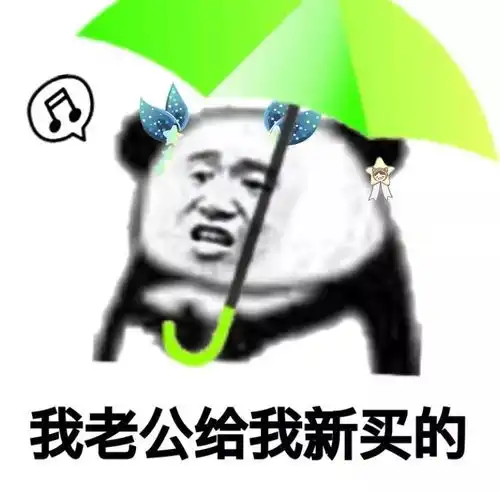 我老公给我新买的伞
