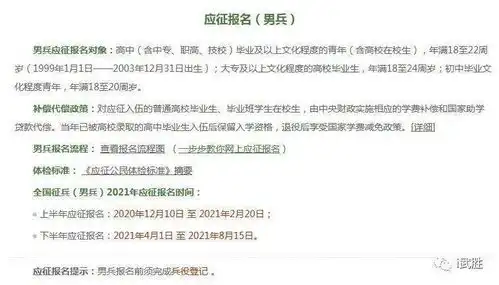 2021年度征兵报名开始女兵应征报名对象包含这些
