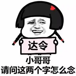 表情包请问这两个字怎么念
