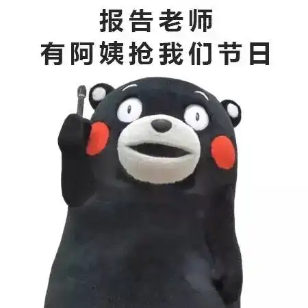 阿姨走开,这是我的节日
