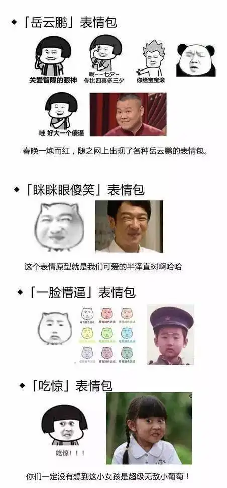 这下知道平常用的表情包来自哪里了吧马去涨姿势
